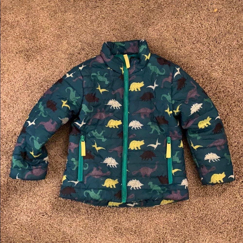 2T Dinosaur Puffer Coat